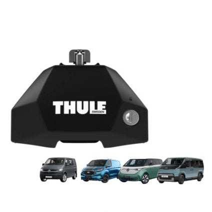Thule FixPoint Evo Foot for VW T5 & T6 & T6.1 & ID Buzz & ID Buzz Cargo & T7 Transporter & T7 Caravelle & T7 Multivan & Ford Transit Custom V710 & Tourneo 2023+ & Kia PV5 Passenger & Kia PV5 Cargo Roof Racks