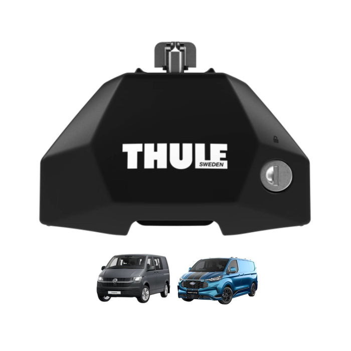 Thule FixPoint Evo Foot for VW T5 & T6 & T6.1 & ID Buzz & ID Buzz Cargo & T7 Transporter & T7 Caravelle & T7 Multivan & Ford Transit Custom V710 & Tourneo 2023+ Roof Racks