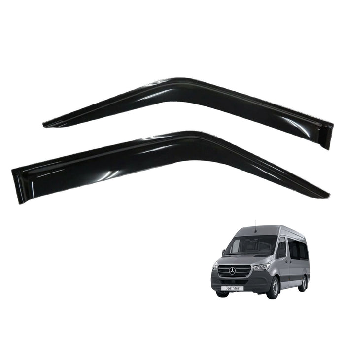 Tinted Weathershields (2-Piece Set) for Mercedes Sprinter 2019+