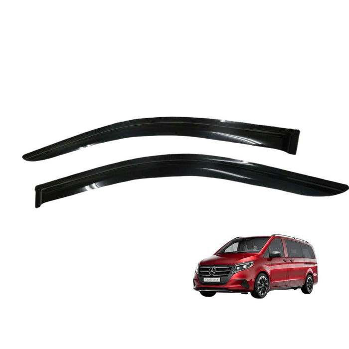 Tinted Weathershields (2-Piece Set) for Mercedes Vito