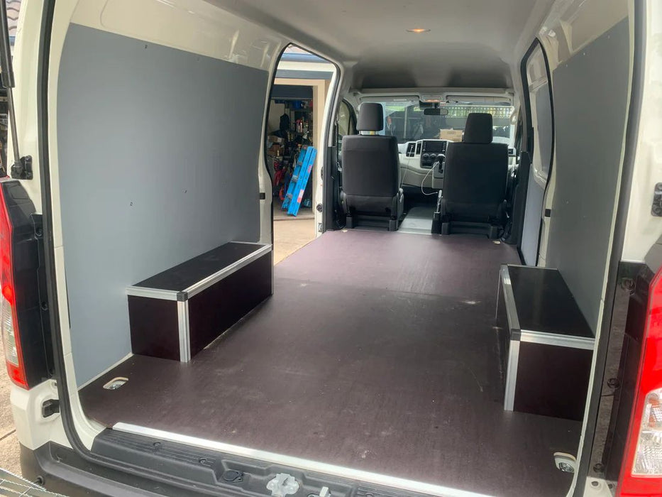 Floor Panel For Toyota HiAce 2019+ Super LWB – Passenger Side Step Cut-Out – Standard Version