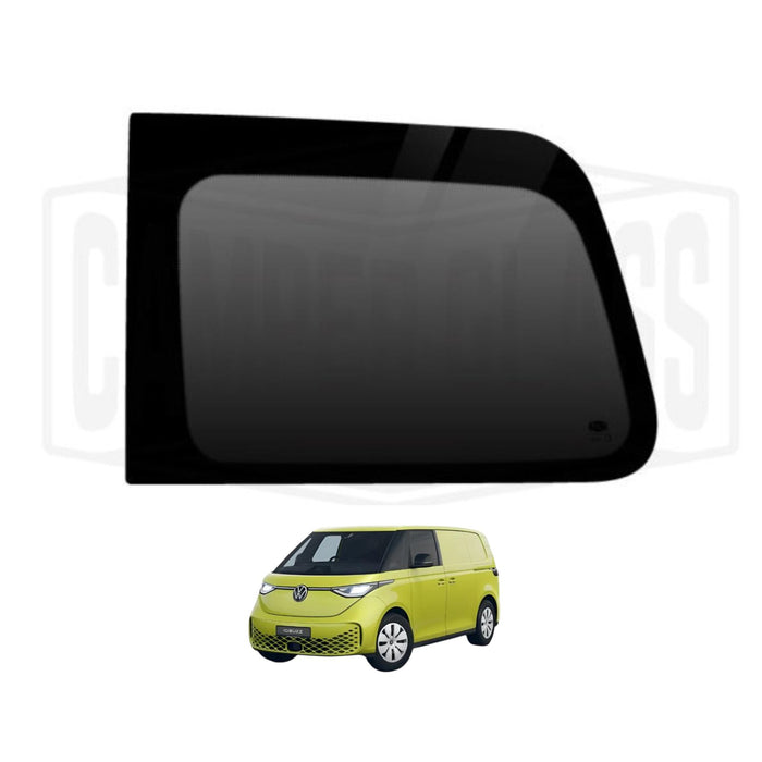 Transporter HQ VW ID Buzz Cargo – Fixed Rear Quarter Window - Passenger - Privacy Glass