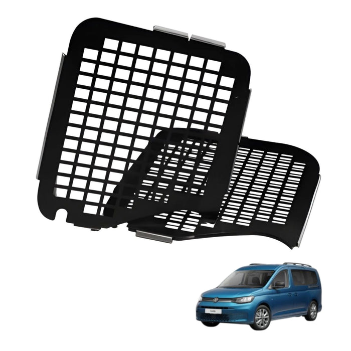 Rear Window Protection Screens for VW Caddy 5 – Dual / Barn Door