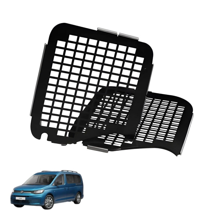 Rear Window Protection Screens for VW Caddy 5 – Dual / Barn Door
