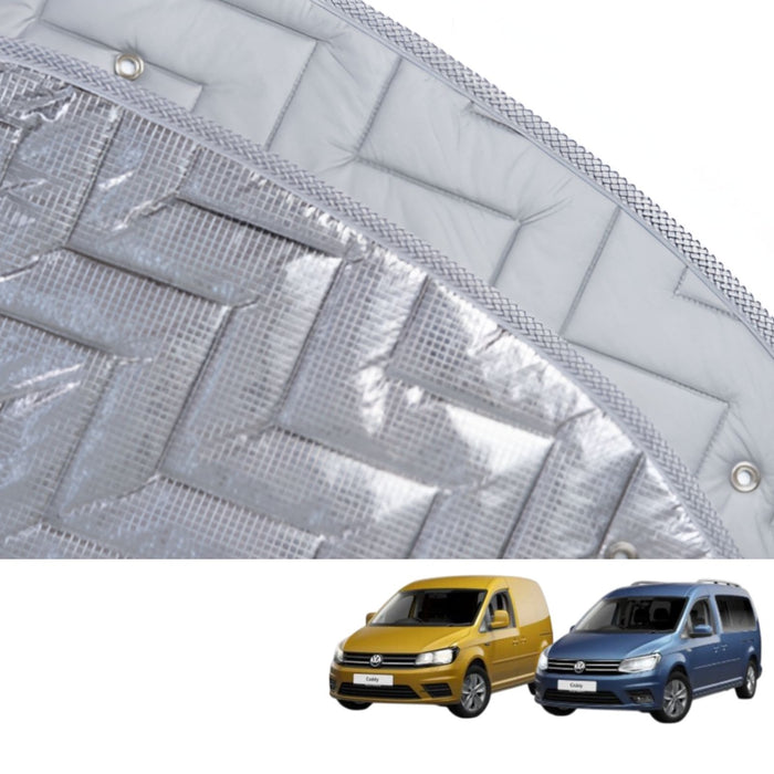 VW Caddy Window ThermoMats - Side Sliding Doors + Tailgate - 3pc