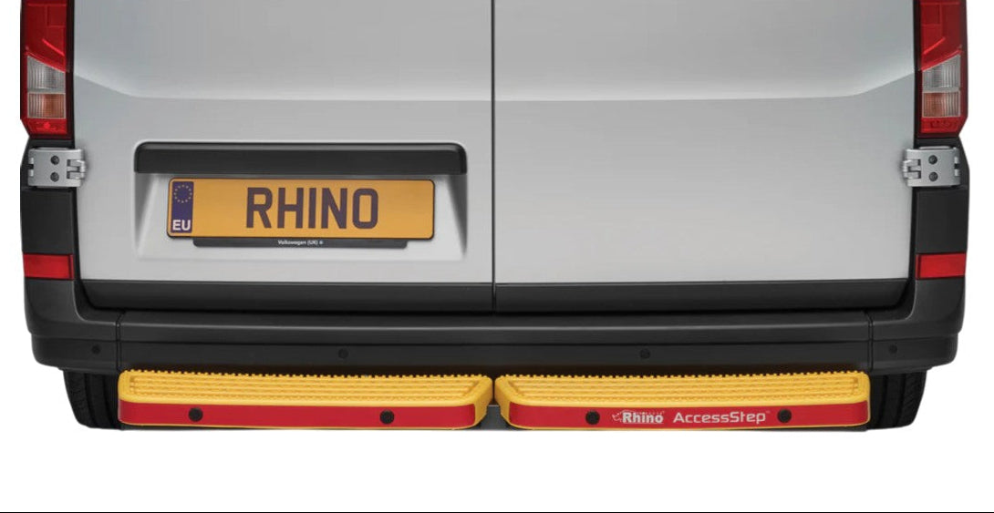 Rear Step With Parking Sensors for VW Crafter 2017+ (2-Piece Set)