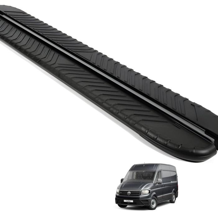 VW Crafter LWB Running Boards 2017 Onwards