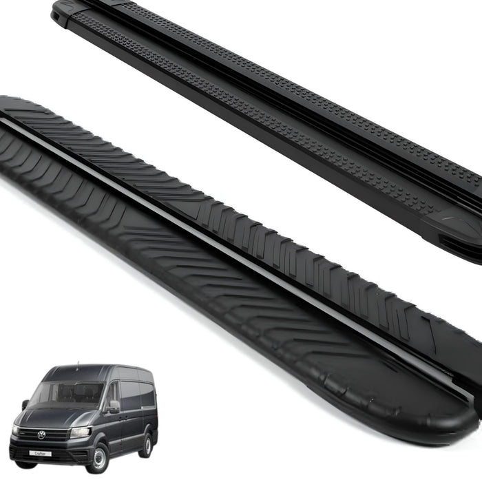 VW Crafter LWB Running Boards 2017 Onwards