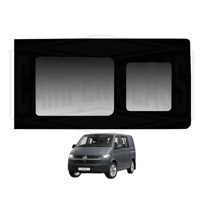 VW T5-T6.1 – Flush Sliding Window -Driver - SWB-LWB - Privacy Glass