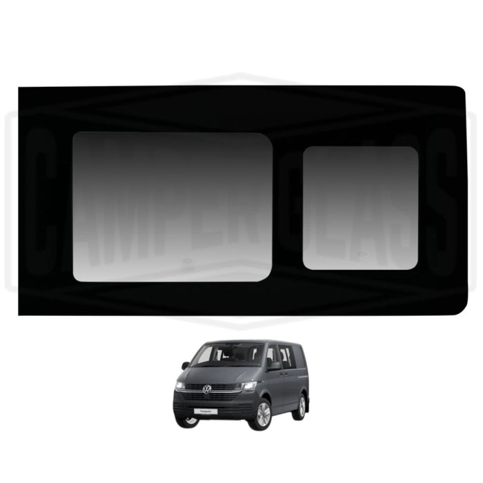 VW T5-T6.1 – Flush Sliding Window - Passenger - SWB-LWB - Privacy Glass