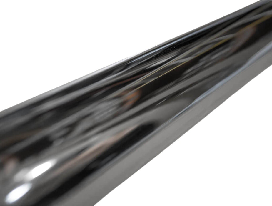VW T6/T6.1 – 76mm Sidebars Slash Cut –  No Step – SWB Polished SS