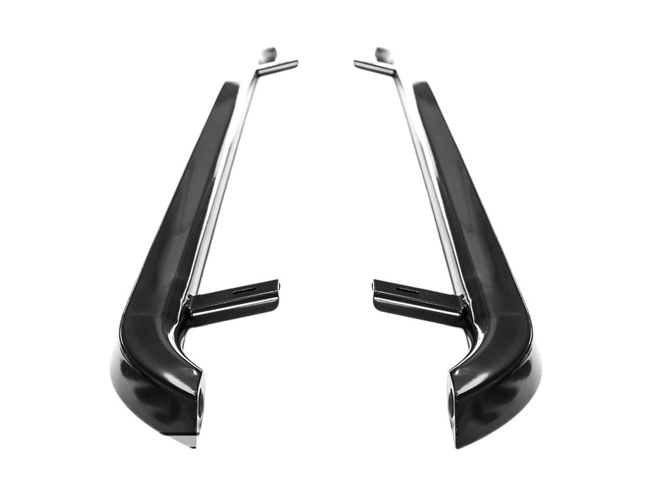 VW T6/T6.1 – Angled Trapezoid Sportline Style Sidebars – SWB Black
