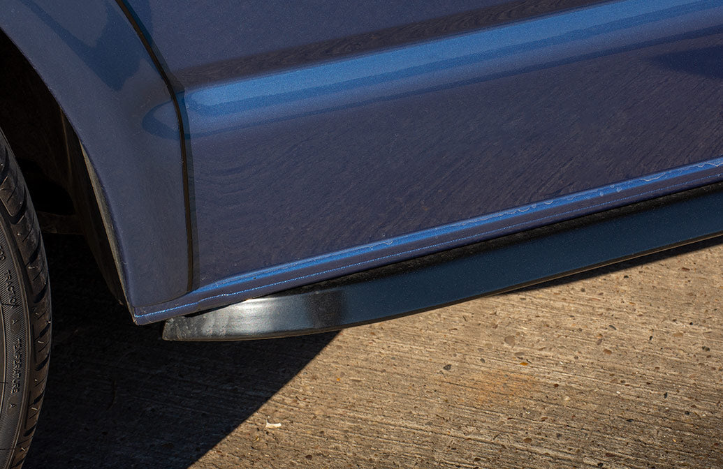 VW T6/T6.1 – Angled Trapezoid Sportline Style Sidebars – SWB Black