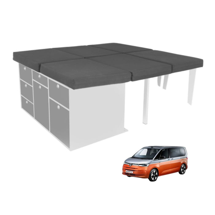 VanEssa Mobilcamping Sleep System to Kitchen for T7 Multivan incl. Mattress