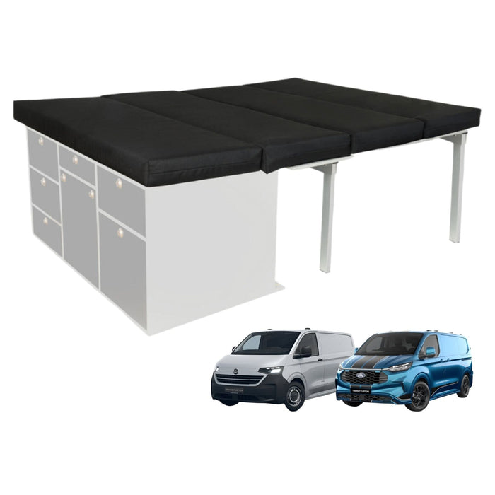VanEssa Mobilcamping Sleep System to Kitchen incl. Mattress For T7 Transporter / T7 Caravelle