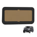 Car sunshade with a car in the background on a white background