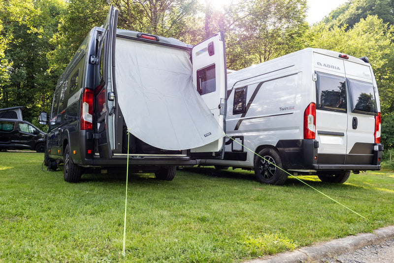 Visual Protection / Shower / Partition Curtain For Fiat Ducato (Large Vans with Barn Doors)