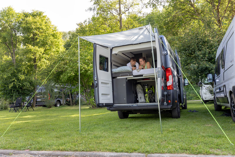 Visual Protection / Shower / Partition Curtain For Fiat Ducato (Large Vans with Barn Doors)