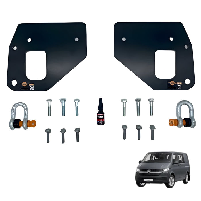 Volkswagen T5/T6 & T6.1 Rear Recovery Points with Shackles
