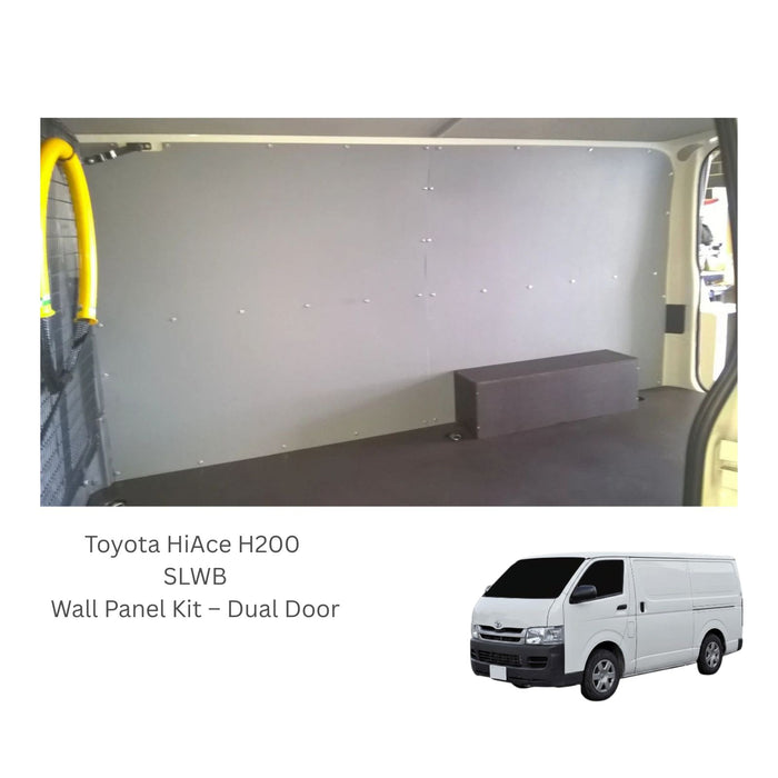 Wall Panel Kit For Toyota HiAce H200 Super Long Wheel Base – Dual Door