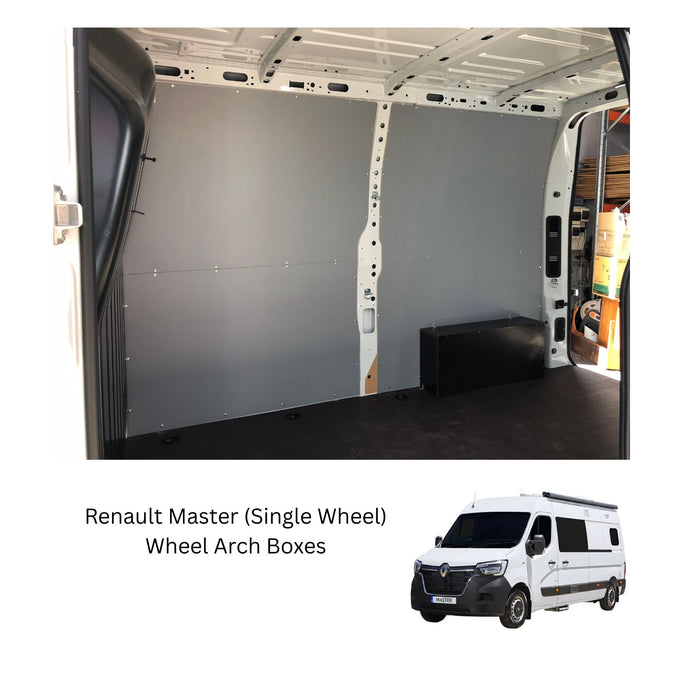 Wheel Arch Boxes For Renault Master (Single Wheel)