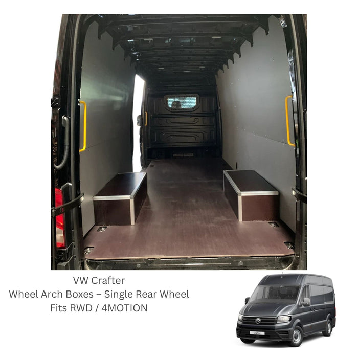 Wheel Arch Boxes – Single Rear Wheel for VW Crafter – Fits RWD / 4MOTION