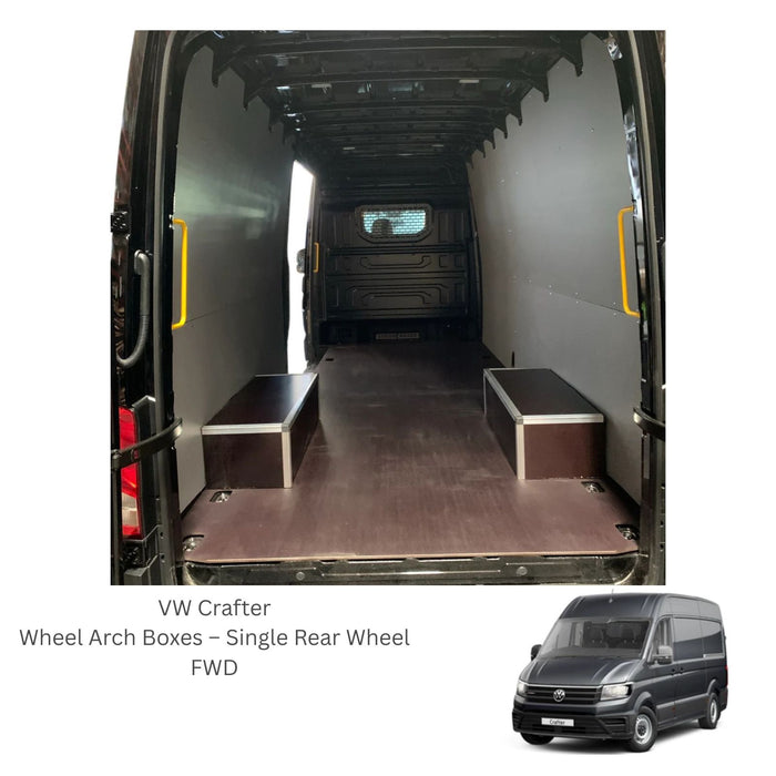 Wheel Arch Boxes – Single Rear Wheel for VW Crafter – FWD