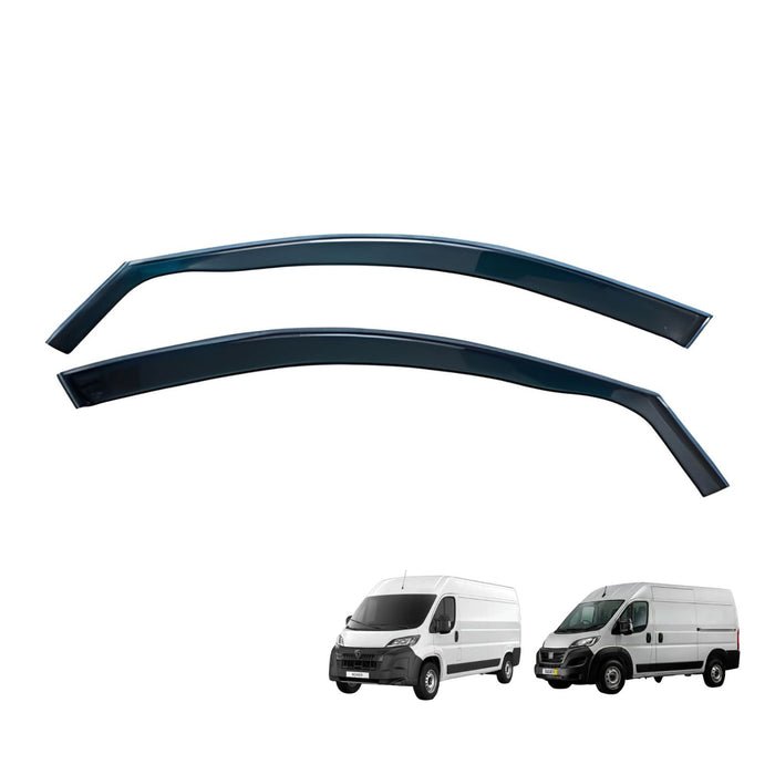Wind Deflectors / Weather Shields For FIAT Ducato & Peugeot Boxer