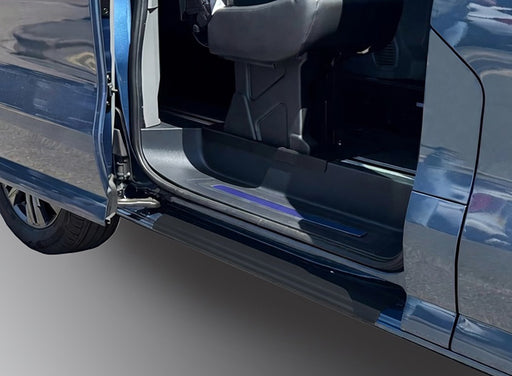 VW T7 Transporter Premium Door Sill Protector - Gloss Black - Right Hand Sliding Door