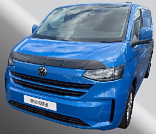 VW T7 Transporter Premium Front Bonnet Protector (Ribbed) - Gloss Black