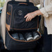 Living in a Bubble Premium Seat Back Shoe Organiser with Detachable Bag