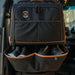 Living in a Bubble Premium Seat Back Shoe Organiser with Detachable Bag Black