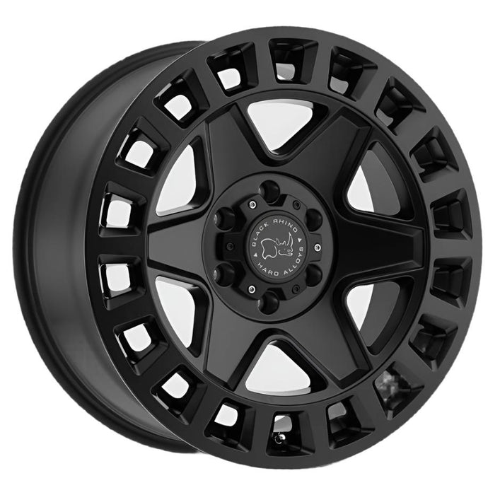 Black Rhino York 17x8 5x120 – Matte Black Finish Alloy Wheels