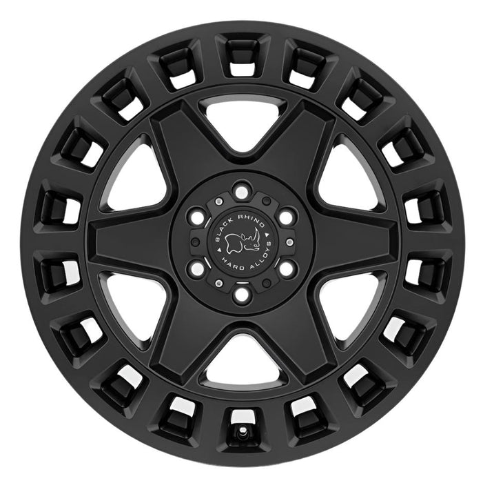 Black Rhino York 17x8 5x120 – Matte Black Finish Alloy Wheels