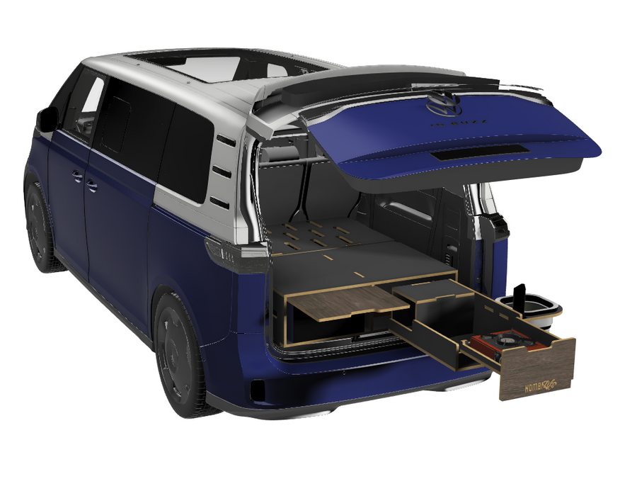 Kombilife CamperBox Eco Fit Out With Fridge/Freezer and Slide Out Table Bundle - ID Buzz