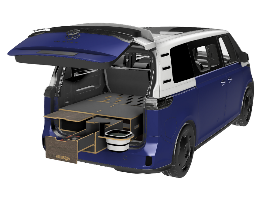 Kombilife CamperBox Eco Fit Out With Fridge/Freezer and Slide Out Table Bundle - ID Buzz