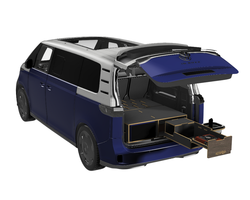 Kombilife CamperBox Eco Fit Out With Fridge/Freezer and Slide Out Table Bundle - ID Buzz