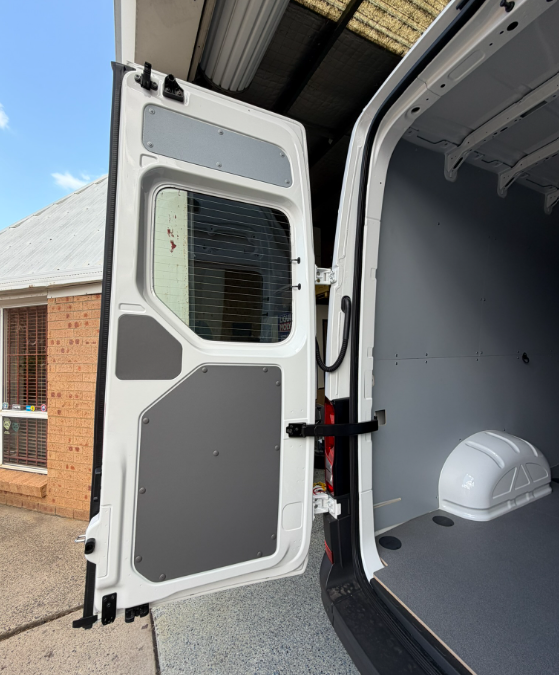VW Crafter MWB Wall Panel Kit — 4Motion/RWD High Roof, Dual Sliding Door