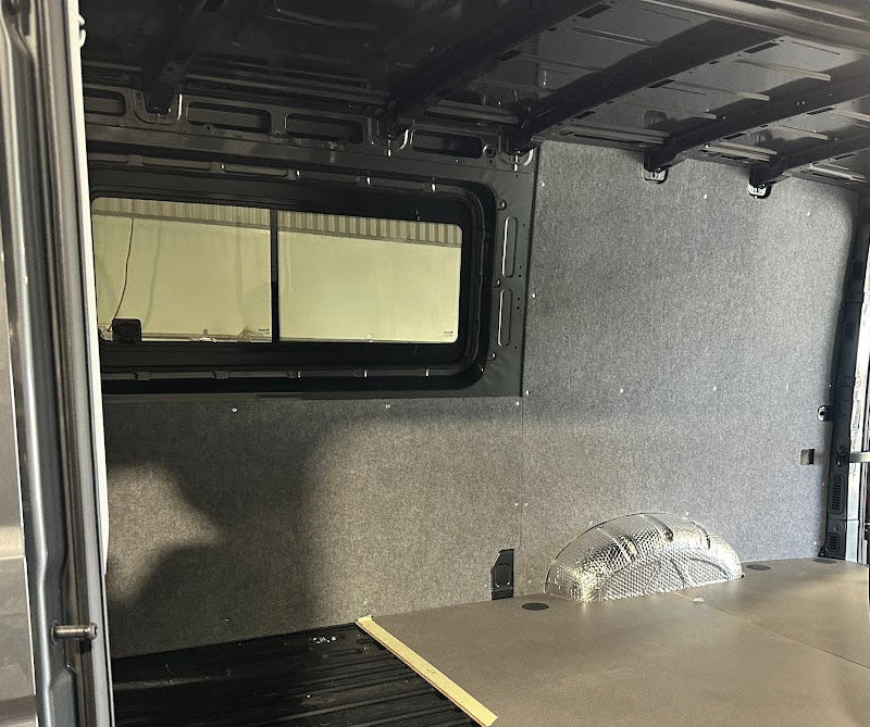VW Crafter MWB Wall Panel Kit — FWD Low Roof, Single Sliding Door