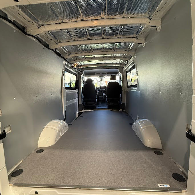 VW Crafter MWB Wall Panel Kit — FWD Low Roof, Single Sliding Door