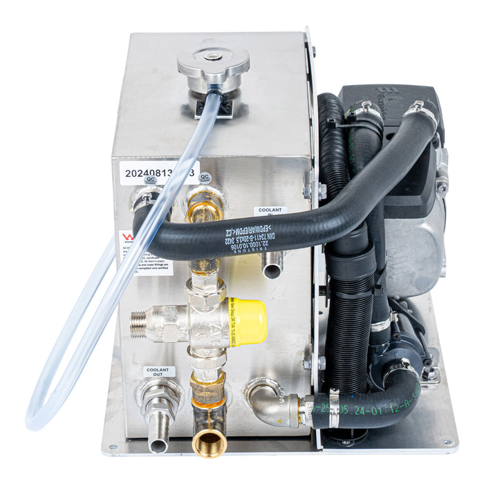 DH9Duo Compact Diesel Hot Water System with 1.8kW Ducted Air Heater