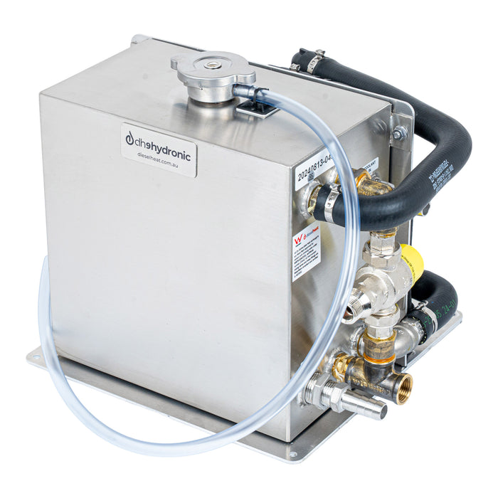 DH9Duo Compact Diesel Hot Water System with 1.8kW Ducted Air Heater