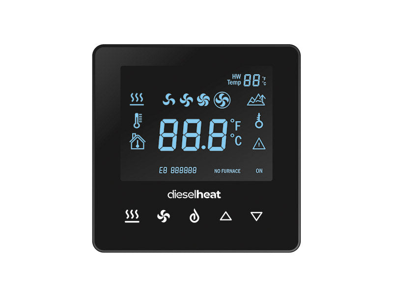 DH9Duo Compact Diesel Hot Water System with 1.8kW Ducted Air Heater