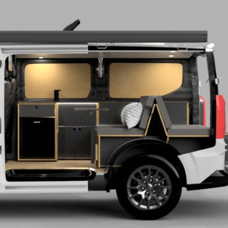Eco Camper Interior Lighting For Eco Camper Adventurer Fit Out - SWB - VW T7 Transporter