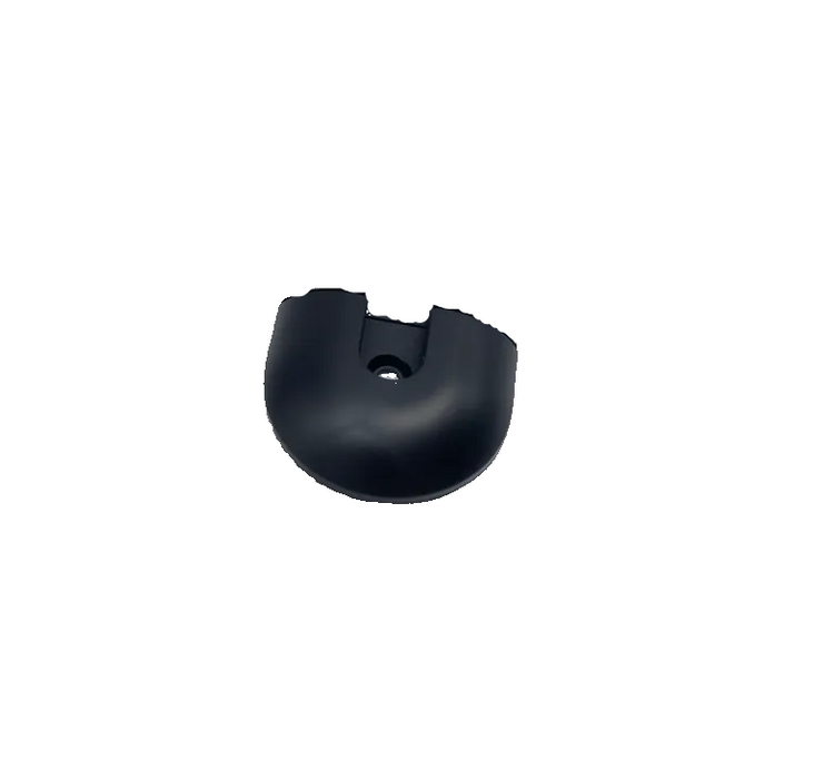 End Caps for Airline Track Securing Rail / Anchor Track 42mm Wide - Black - Rounded