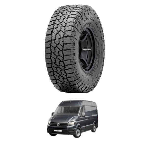Falken LT225/75R16 115S WILDPEAK AT4W - All Terrain Light Truck Tyre for VW Crafter