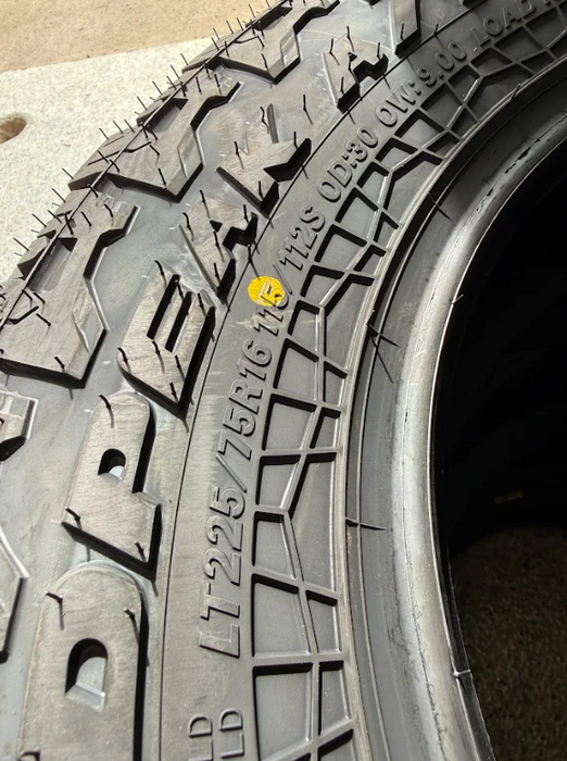 Falken LT225/75R16 115S WILDPEAK AT4W - All Terrain Light Truck Tyre for VW Crafter