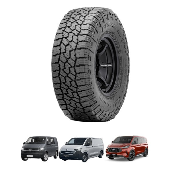 Falken LT235/70R16 109T WILDPEAK AT4W - All Terrain Light Truck Tyre for VW Campervan w 16in Wheels