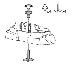 Thule Mounting Kit for Roof Fix Points - Marco Polo