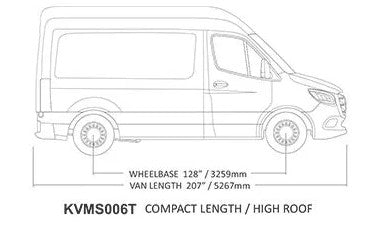 Front Runner Mercedes-Benz Sprinter (L1H2,128in SWB,high Roof